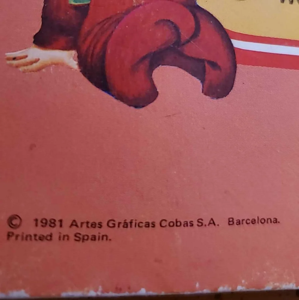 THE VAIN LITTLE MOUSE 1981 Pop-Up Kids Storybook Minipanorama Series Spain